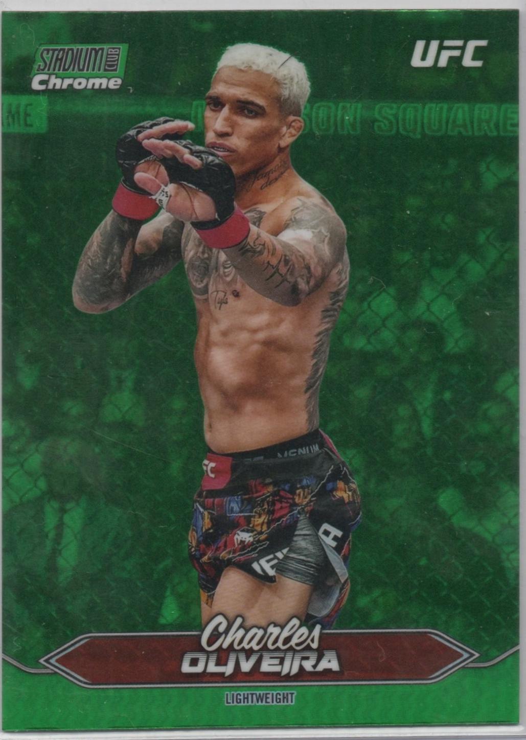 Charles Oliveira [Green Refractor] #C-36
