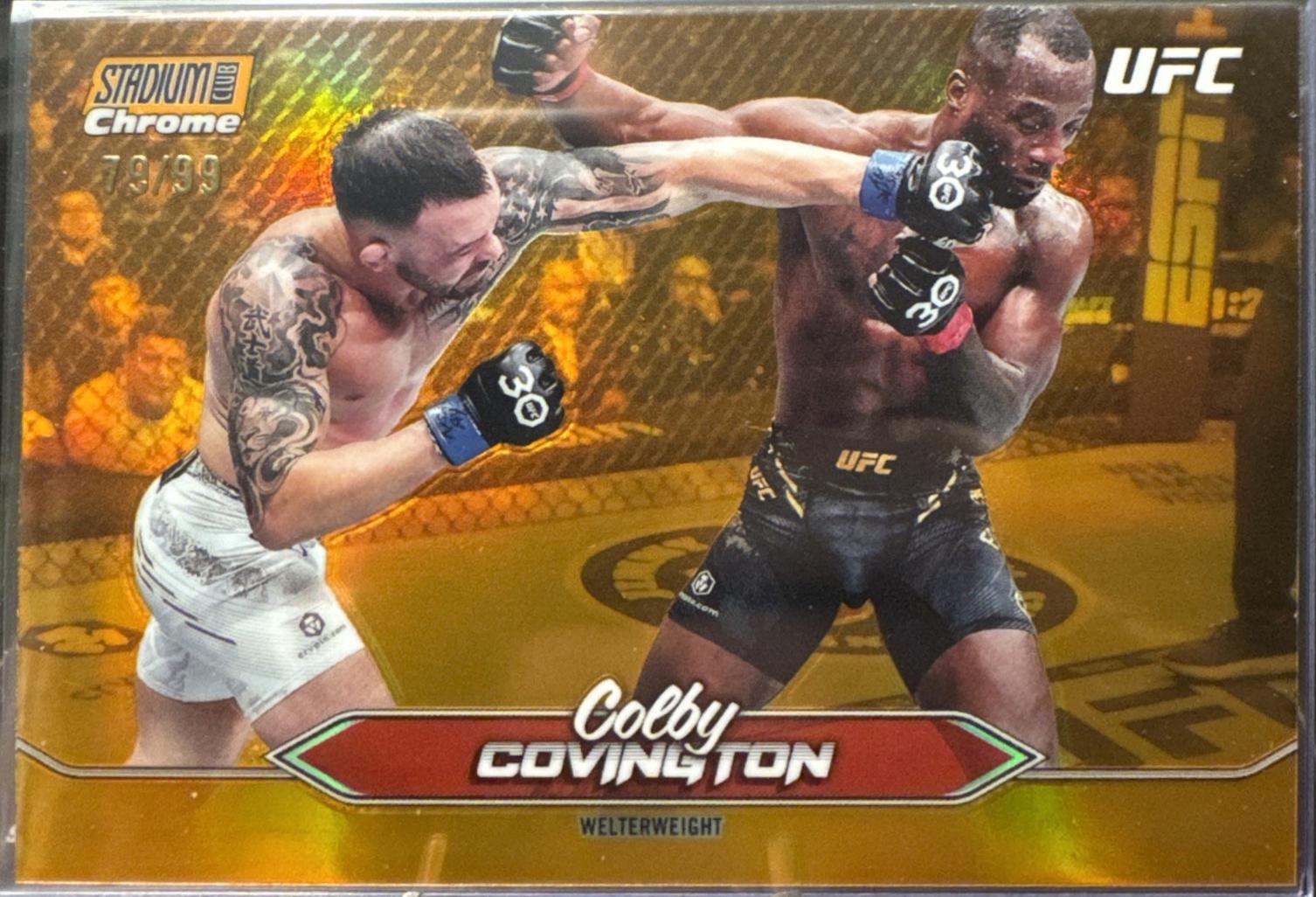 Colby Covington [Orange Refractor] #C-139