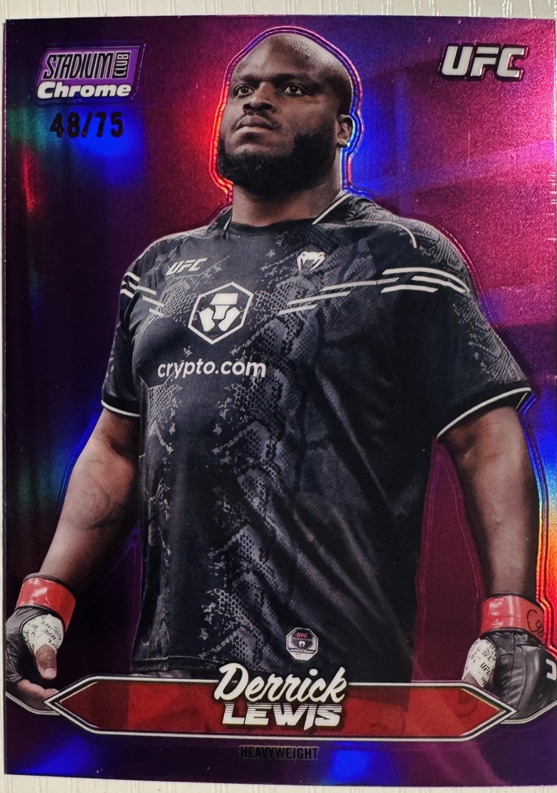 Derrick Lewis [Purple Refractor] #C-73
