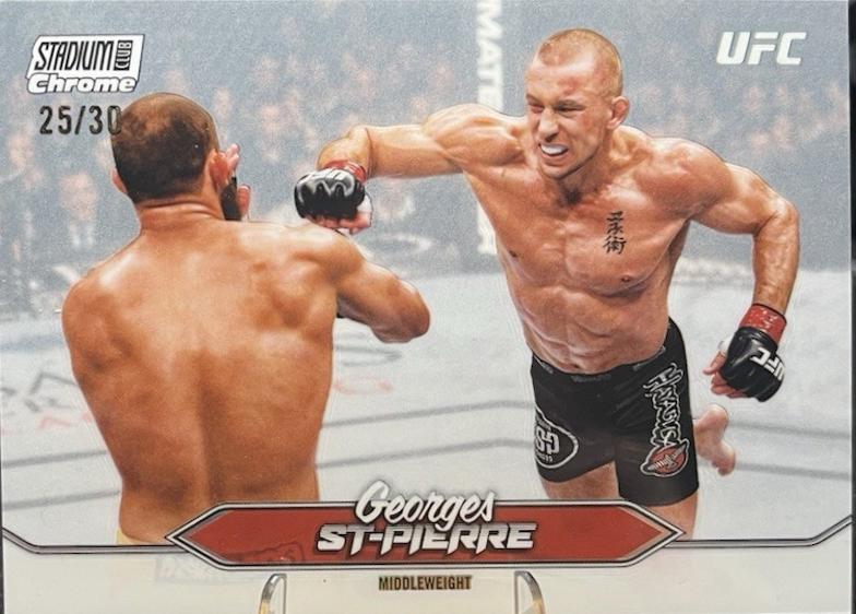 Georges St-Pierre [Pearl White Refractor] #C-32