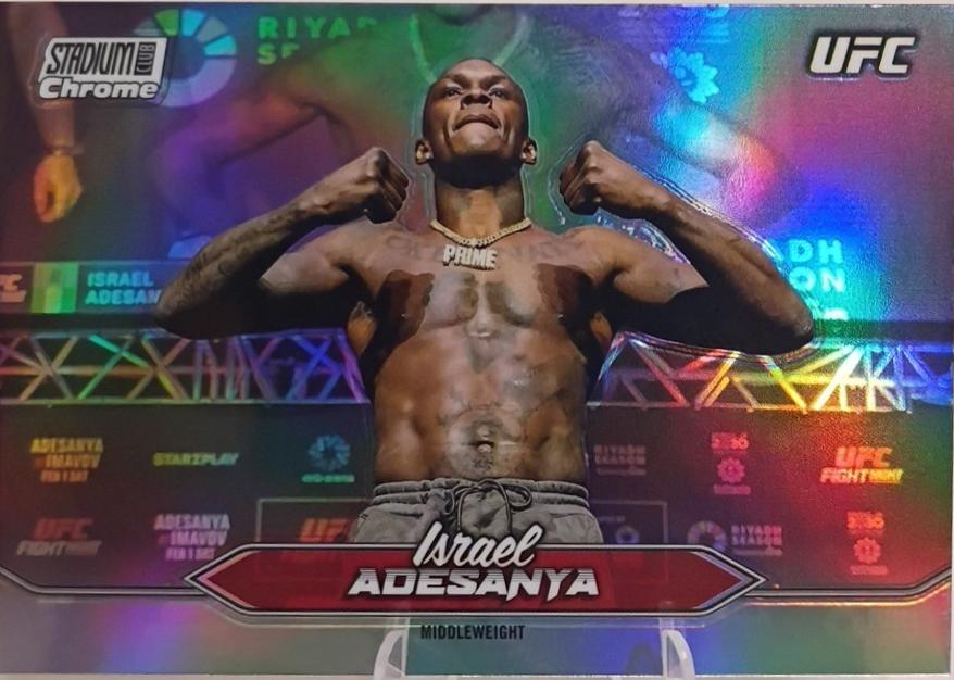 Israel Adesanya [Refractor] #C-146
