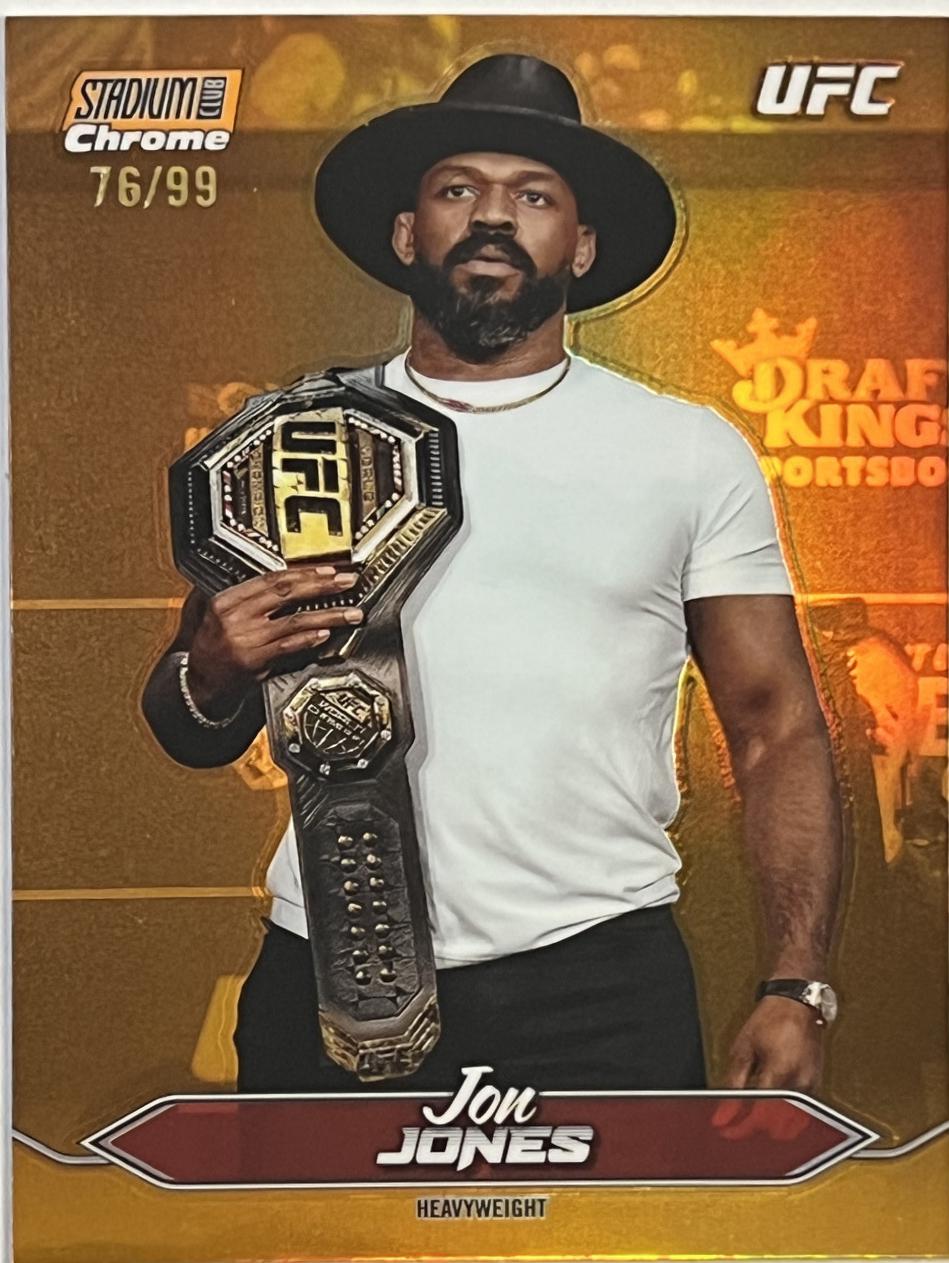 Jon Jones [Orange Refractor] #C-100
