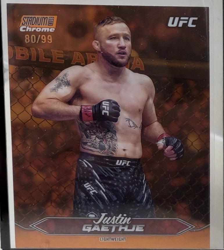 Justin Gaethje [Orange Refractor] #C-155