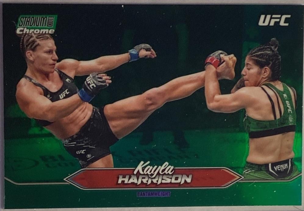Kayla Harrison [Green Refractor] #C-125