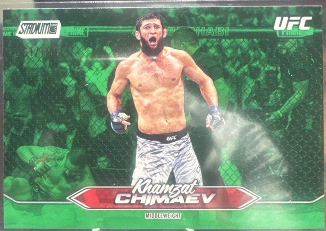 Khamzat Chimaev [Green Refractor] #C-90