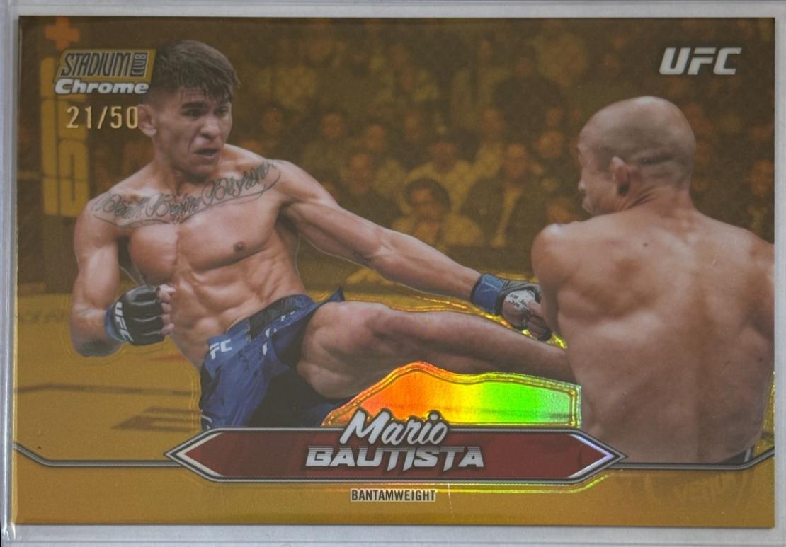 Mario Bautista [Gold Refractor] #C-104