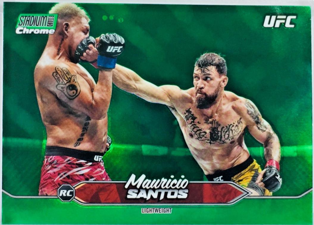 Mauricio Santos [Green Refractor] #C-105