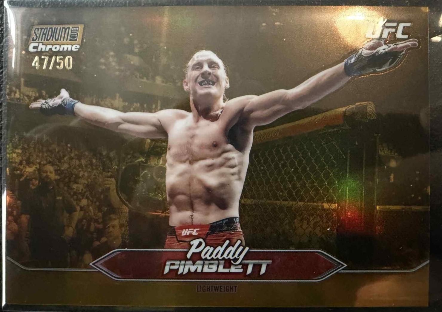 Paddy Pimblett [Gold Refractor] #C-194