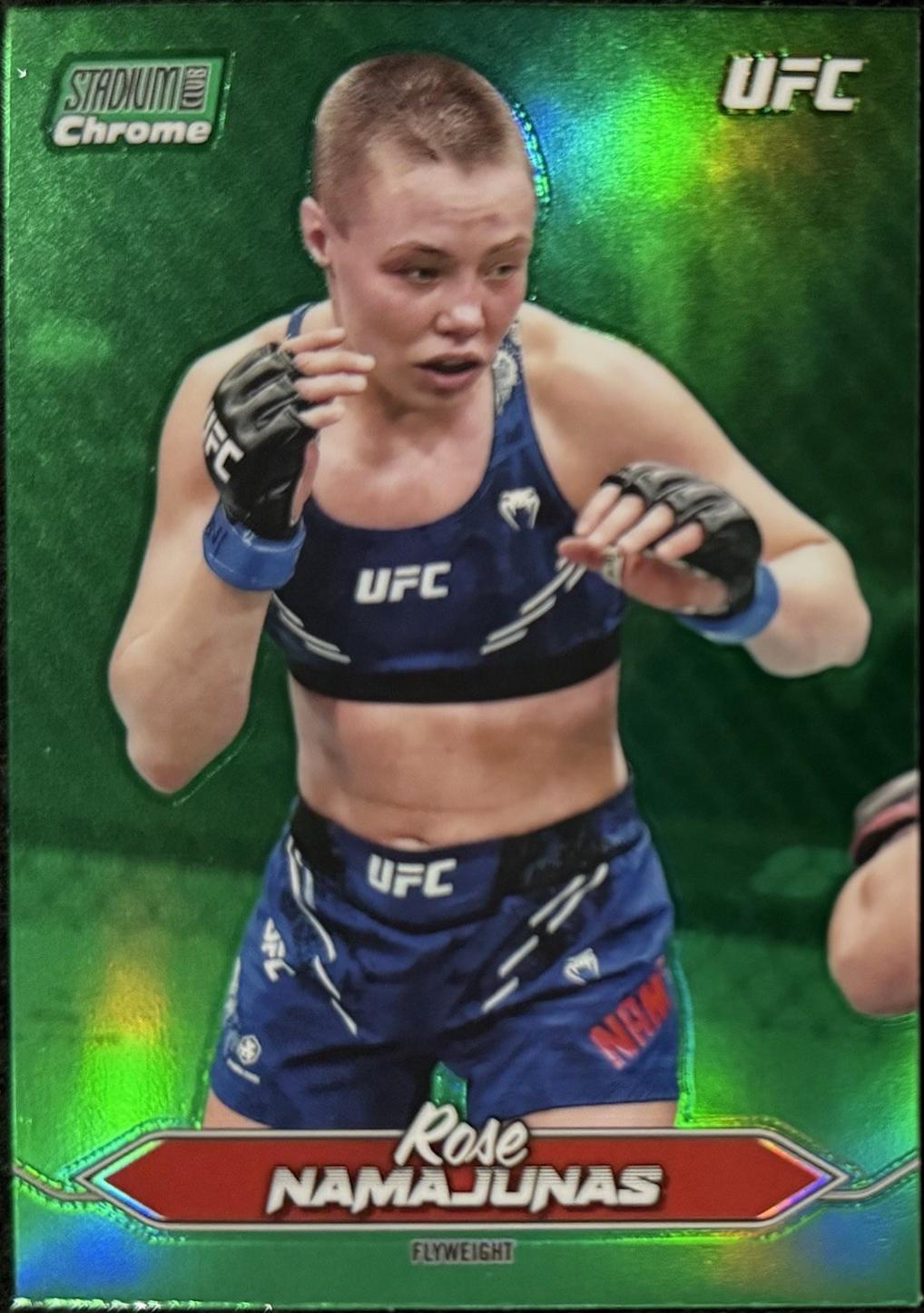 Rose Namajunas [Green Refractor] #C-47