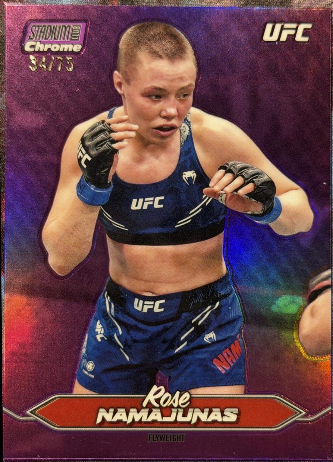 Rose Namajunas [Purple Refractor] #C-47