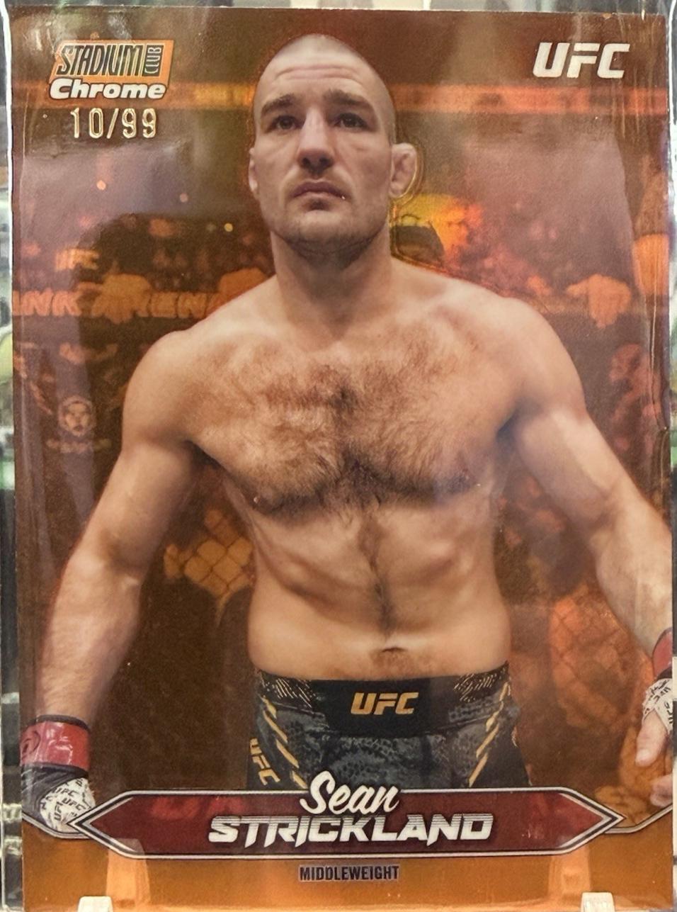 Sean Strickland [Orange Refractor] #C-82