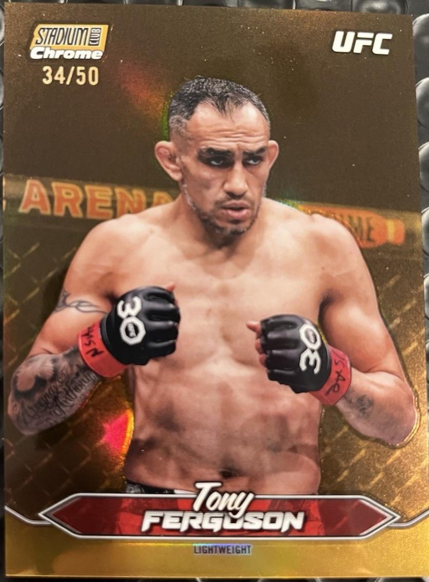 Tony Ferguson [Gold Refractor] #C-181