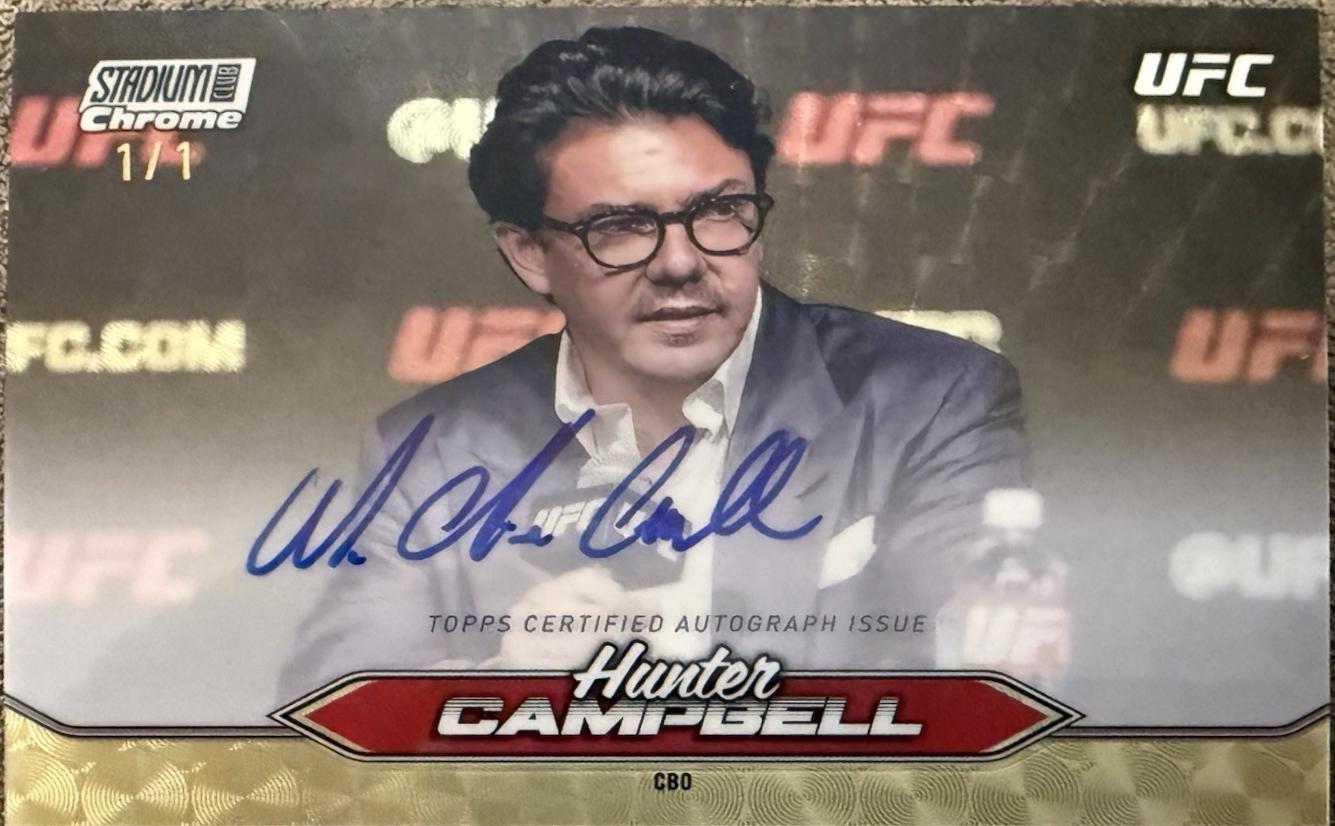 Hunter Campbell [Superfractor] #CAS-HCL