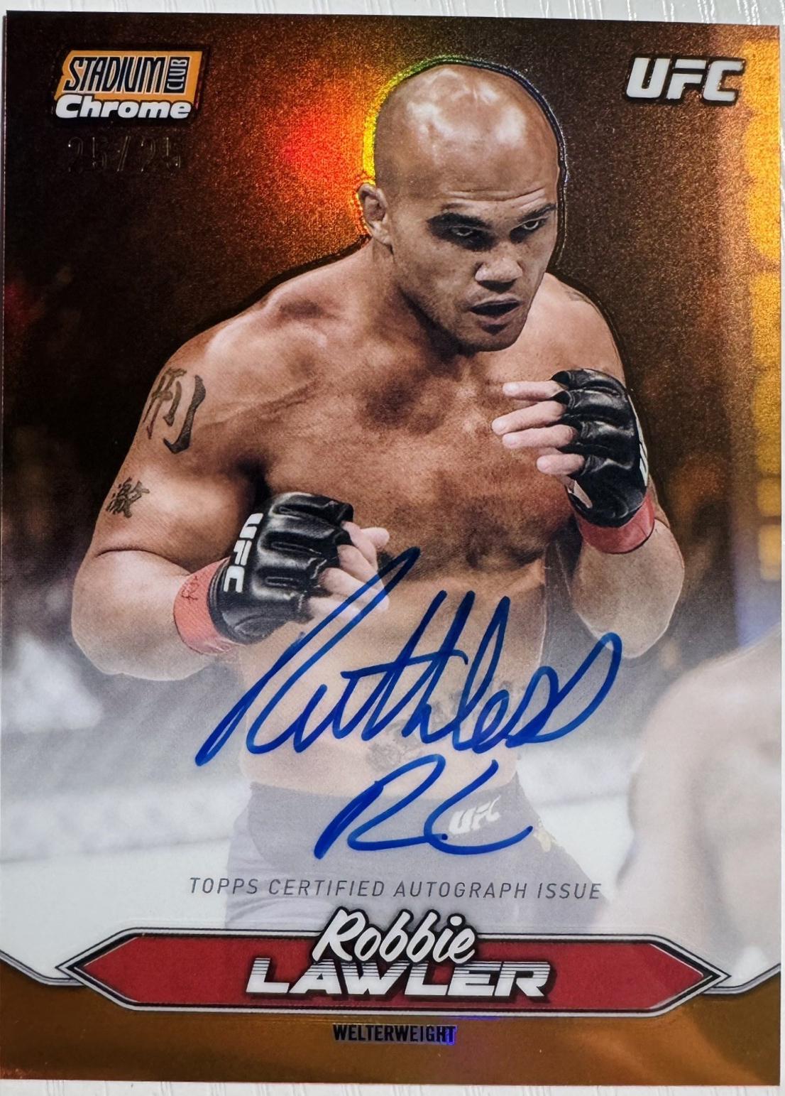 Robbie Lawler [Orange] #CAS-RLR