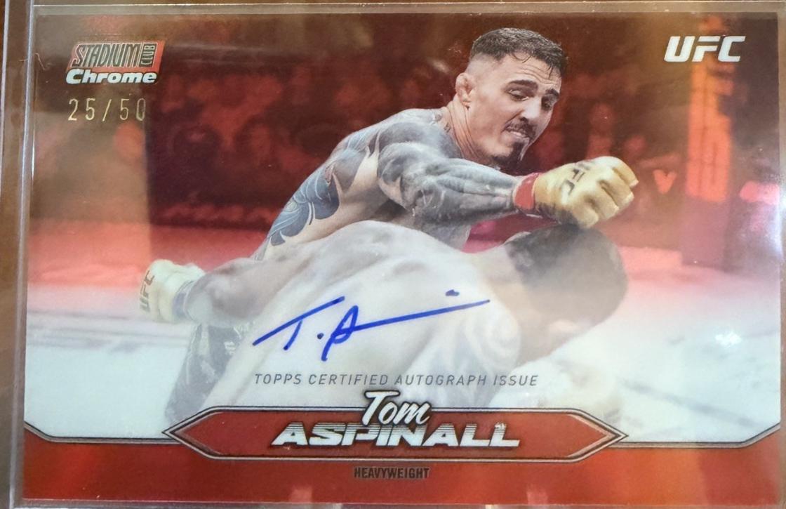 Tom Aspinall [Red] #CAS-TAL