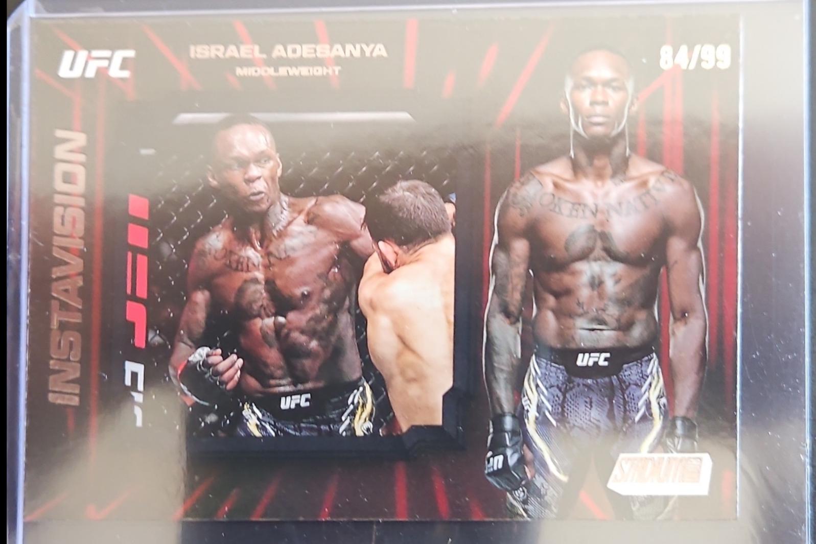 Israel Adesanya [Black] #IV-10