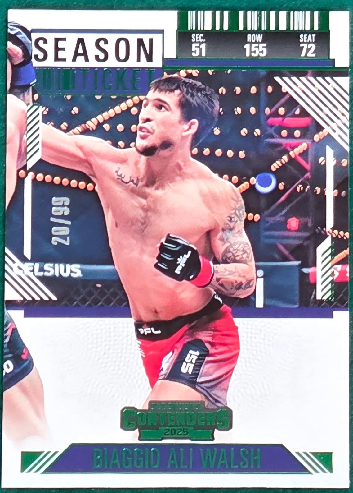 Biaggio Ali Walsh [Season Ticket Green] #36