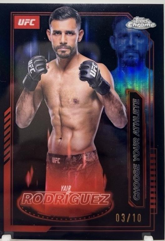 Yair Rodriguez [Geometric Purple Refractor] #MCL-9