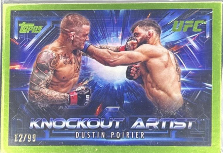 Dustin Poirier [Lime Green] #KA-16