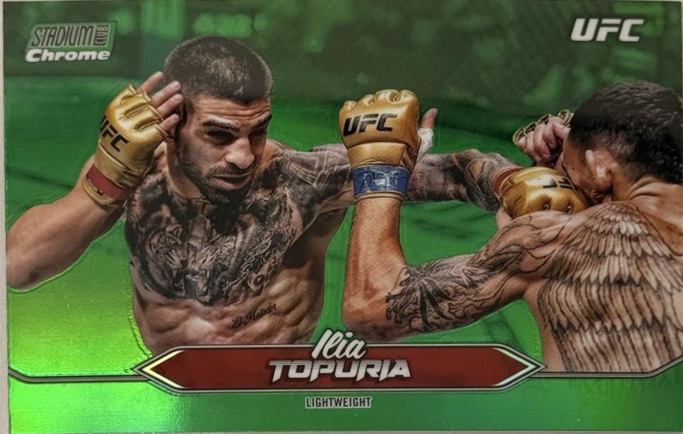 Ilia Topuria [Green Refractor] #C-23