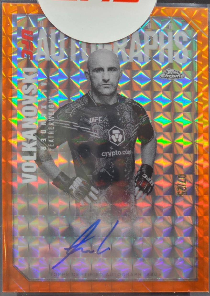Alexander Volkanovski [Geometric Orange Refractor] #OLA-AV