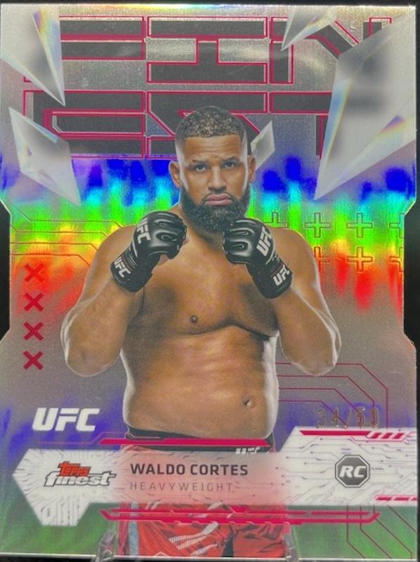 Waldo Cortes [Die-Cut Refractor] #112