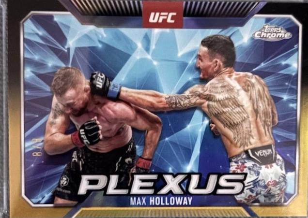 Max Holloway [Black Gold Refractor] #PLX-12