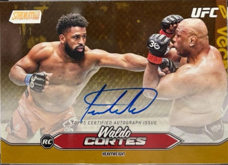 Waldo Cortes [Gold Rainbow] #BCA-WCA