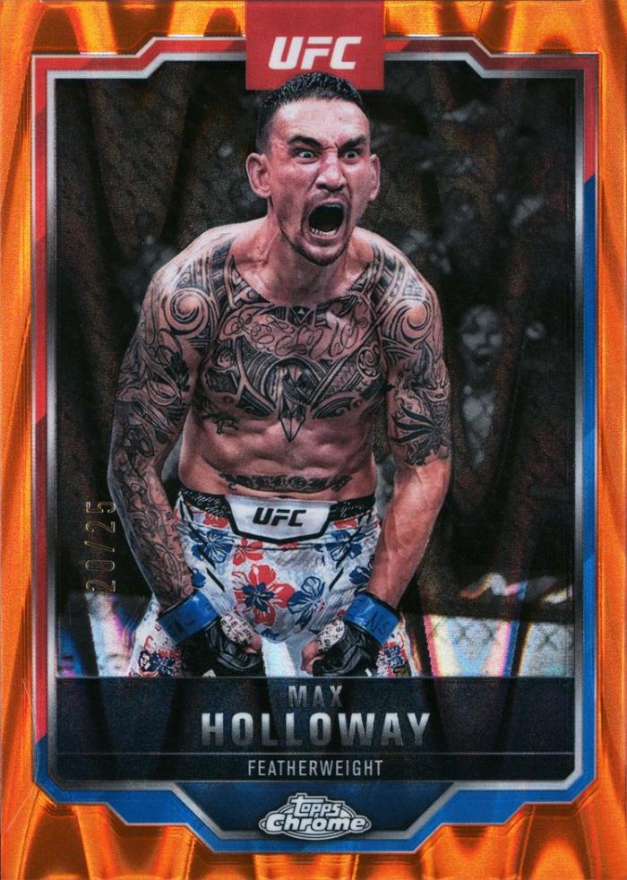 Max Holloway [Orange RayWave] #100