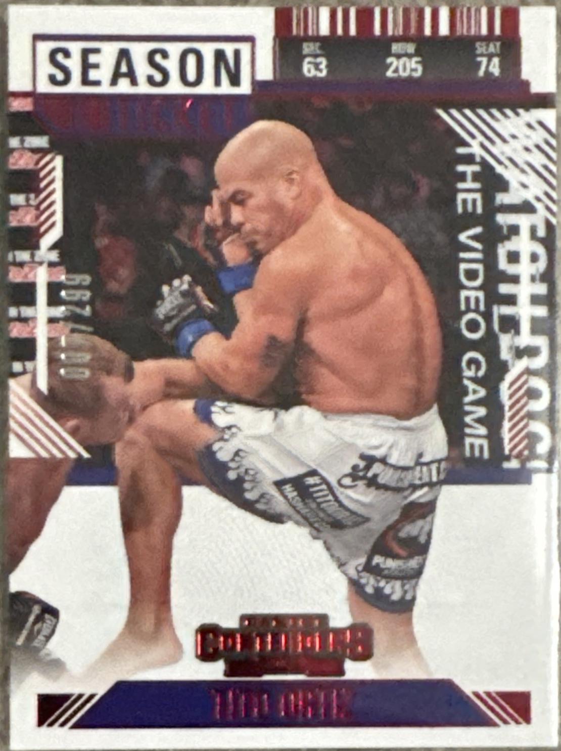 Tito Ortiz [Season Ticket Red] #5