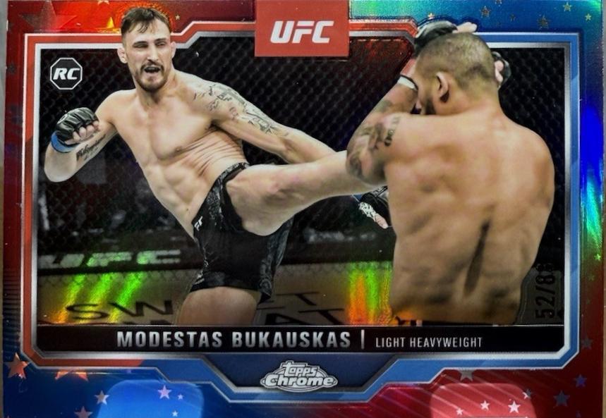 Modestas Bukauskas [Red White Blue Refractor] #8