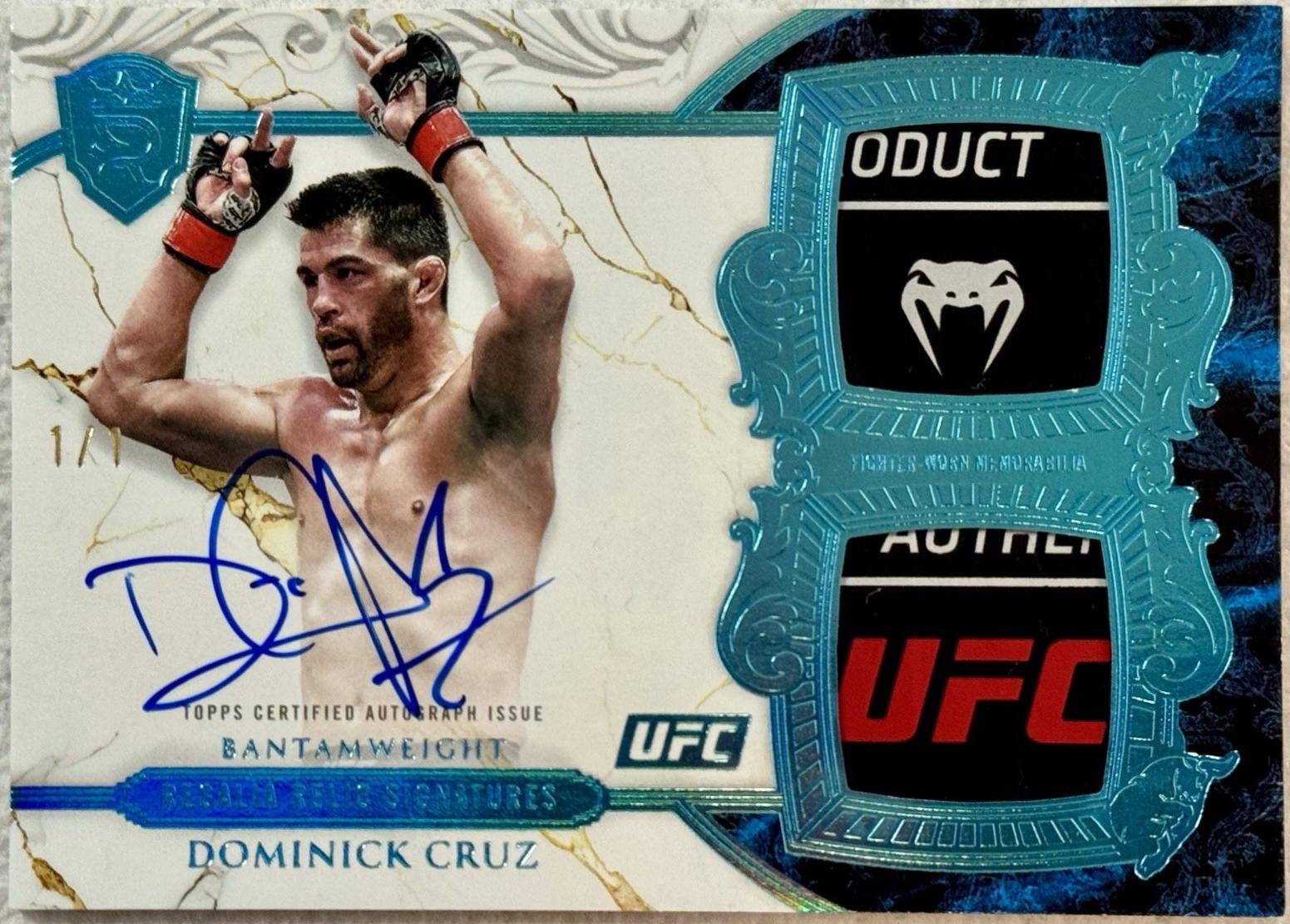 Dominick Cruz [Platinum] #RRS-DC