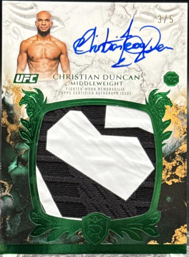 Christian Duncan [Green] #RRA-CD