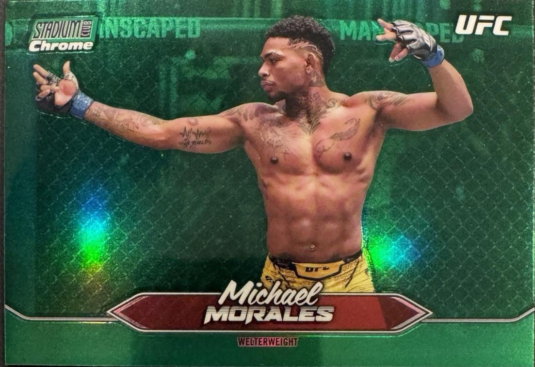 Michael Morales [Green Refractor] #C-151