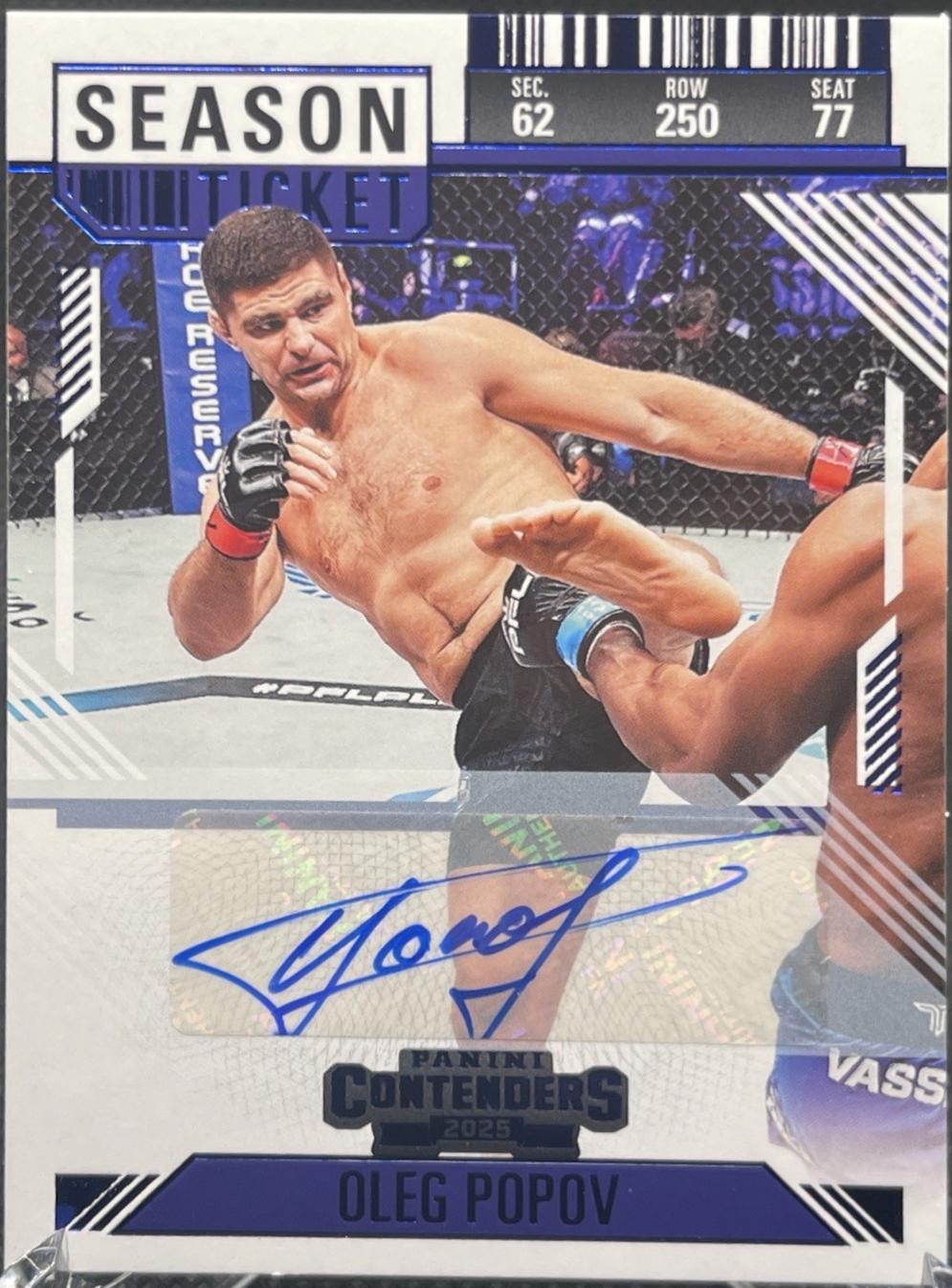 Oleg Popov [Blue Season Ticket Signature] #19