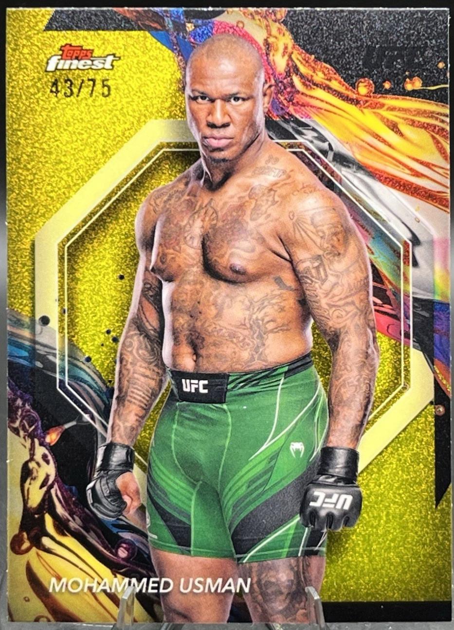 Mohammed Usman [Yellow Glitter Refractor] #119