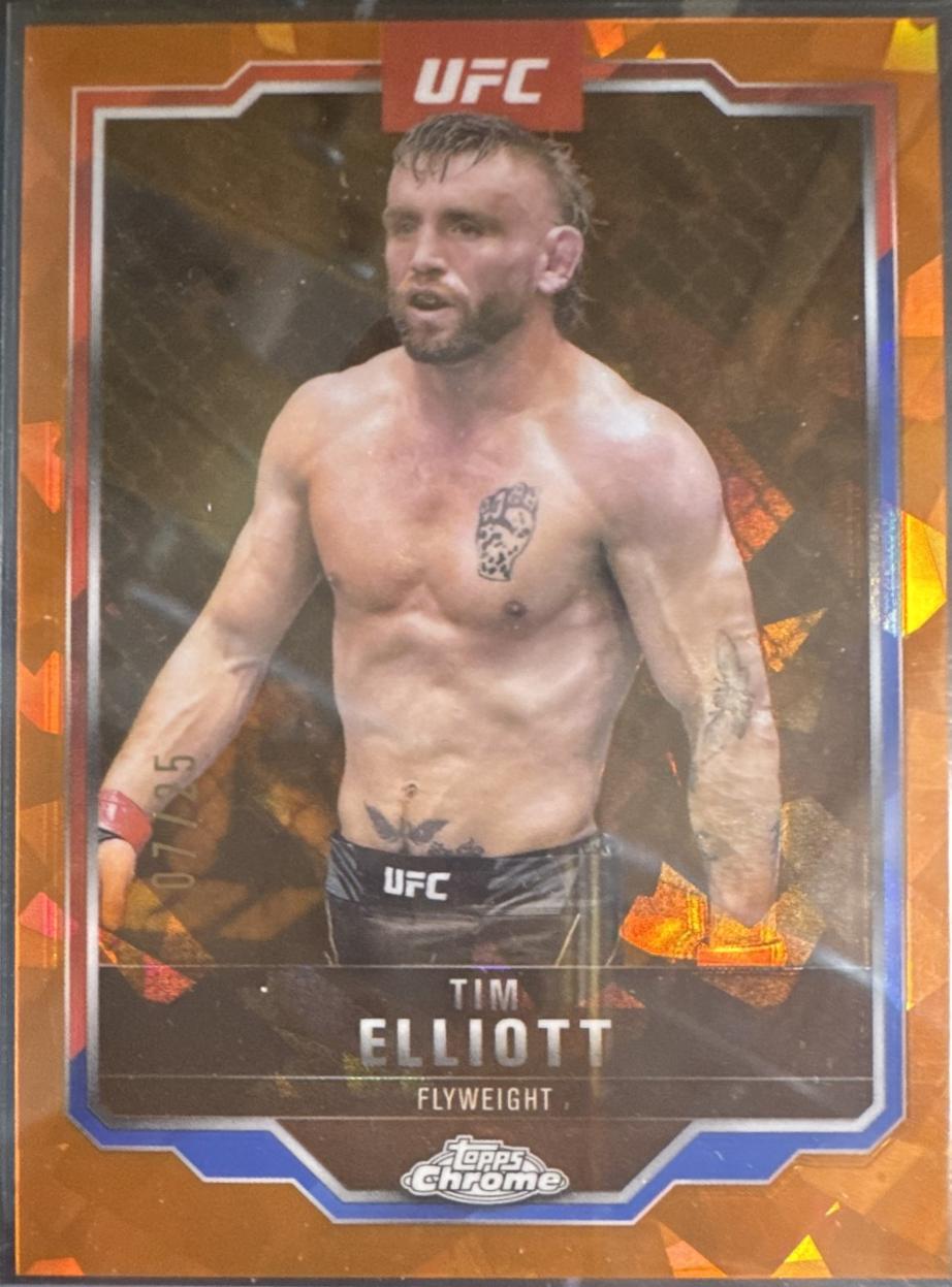 Tim Elliott [Orange Geometric Refractor] #57