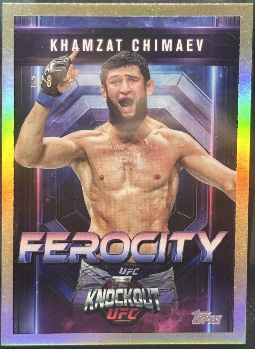 Khamzat Chimaev [Gold] #FE-1