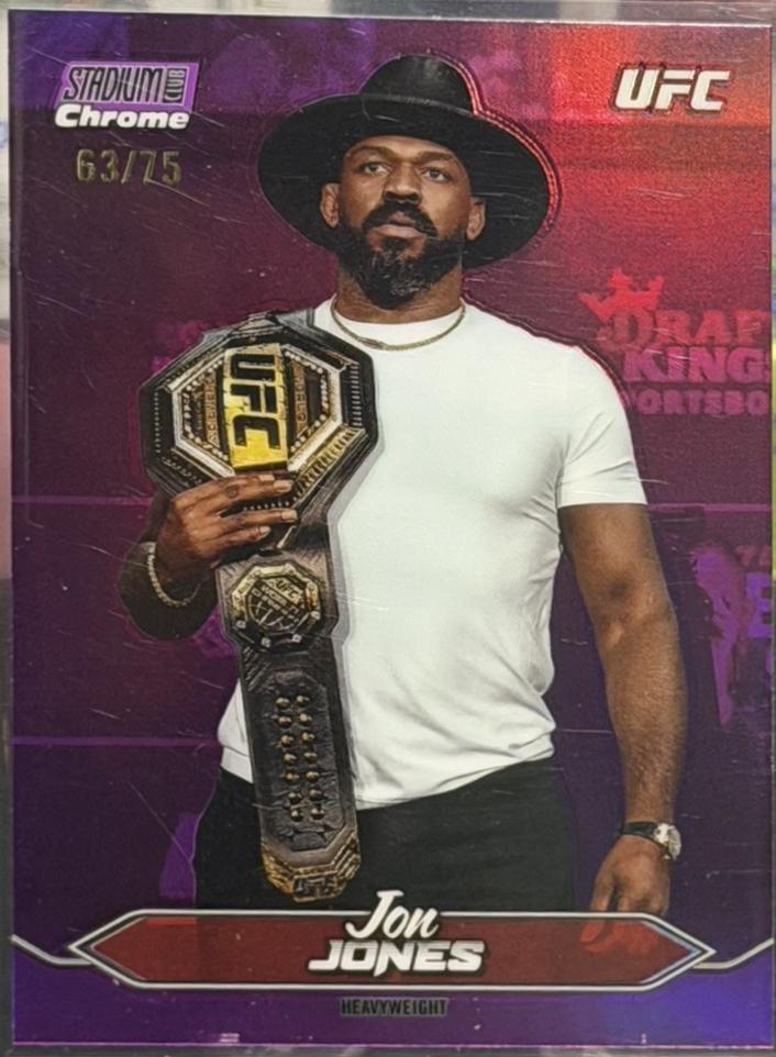 Jon Jones [Purple Refractor] #C-100
