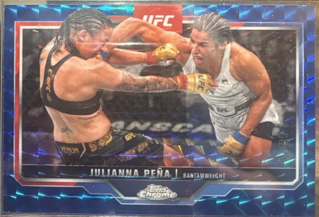 Julianna Pena [Blue Geometric Refractor] #142