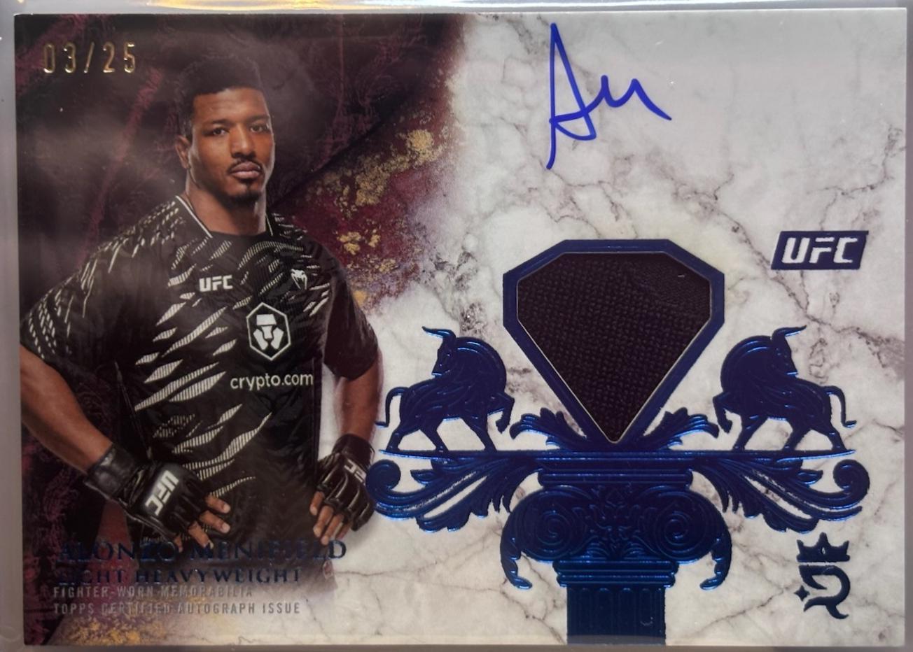 Alonzo Menifield [Blue] #RYR-AM