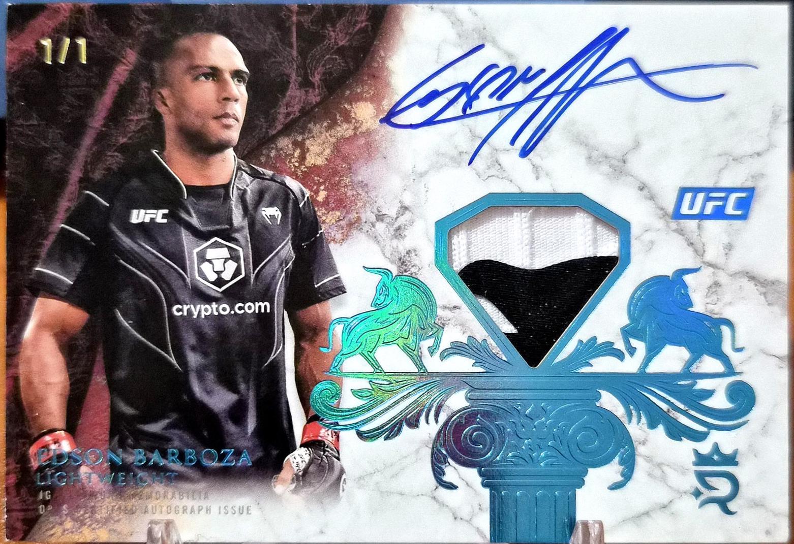 Edson Barboza [Platinum] #RYR-EB