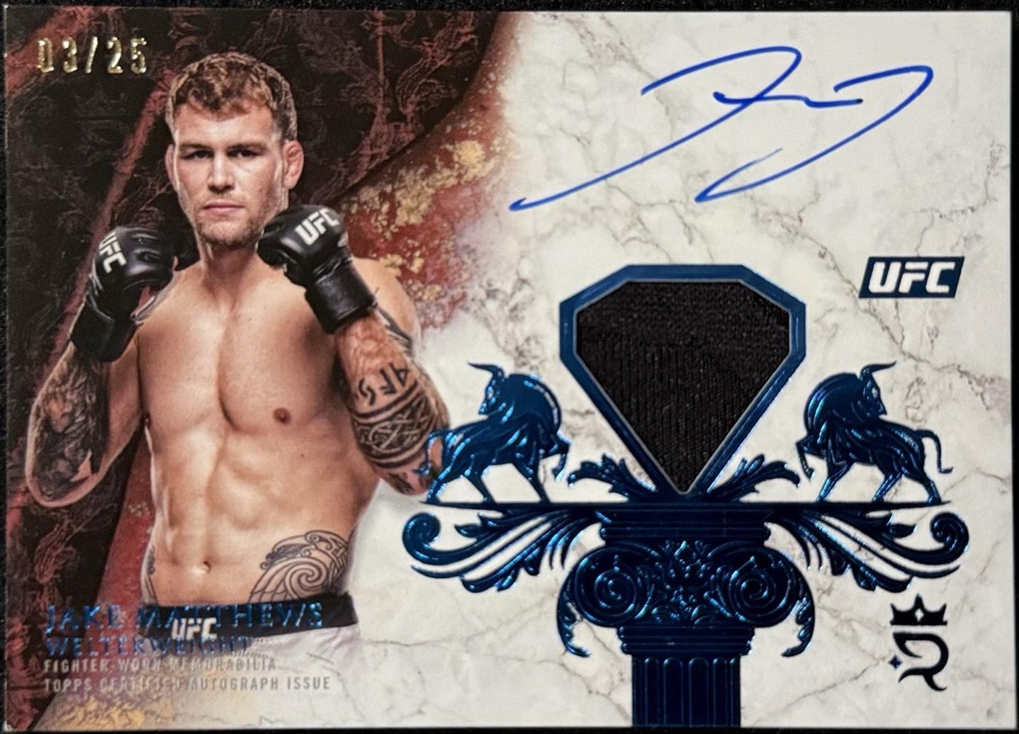 Jake Matthews [Blue] #RYR-JM
