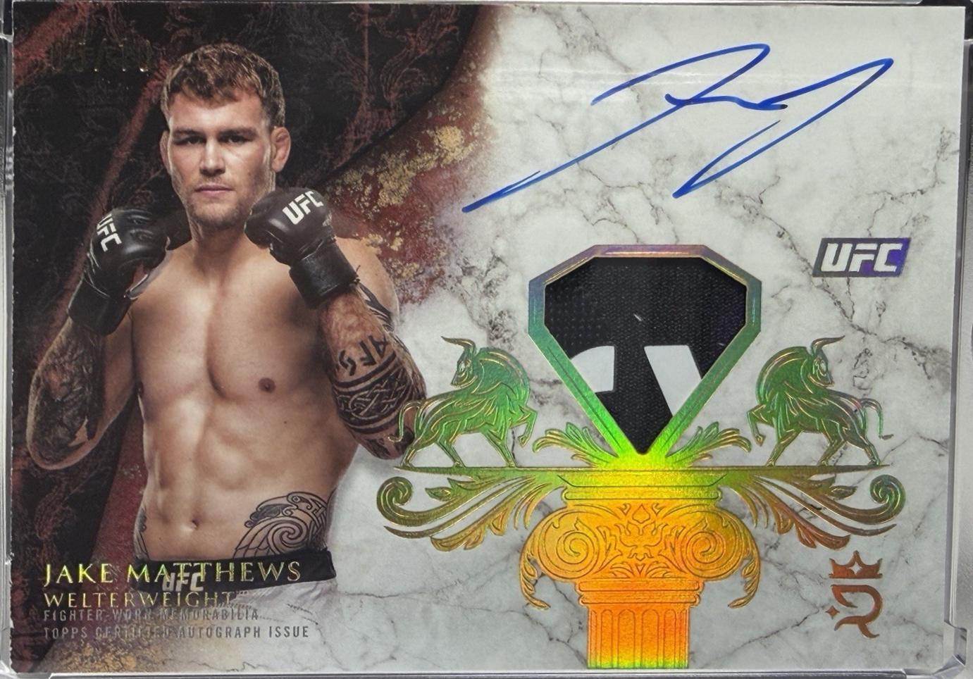 Jake Matthews [Gold] #RYR-JM