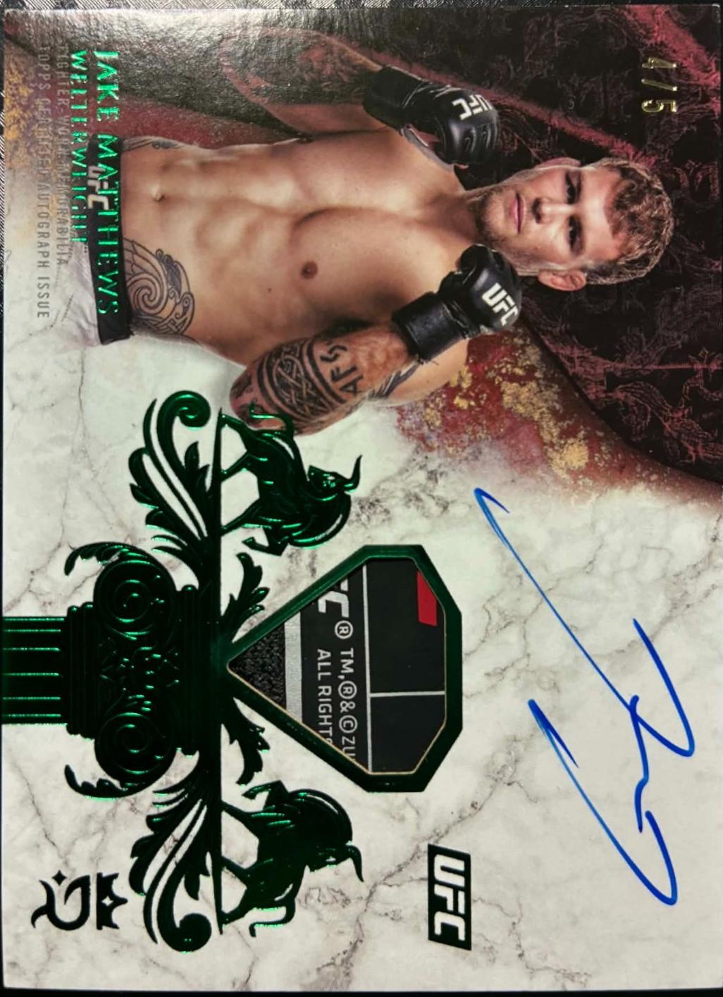 Jake Matthews [Green] #RYR-JM