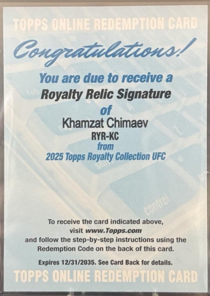 Khamzat Chimaev #RYR-KC