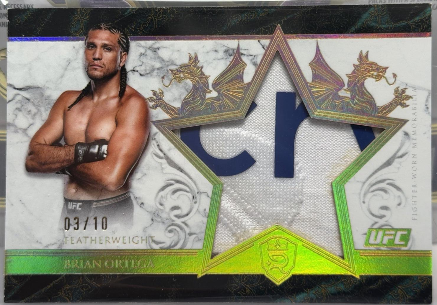 Brian Ortega [Gold] #SR-BO