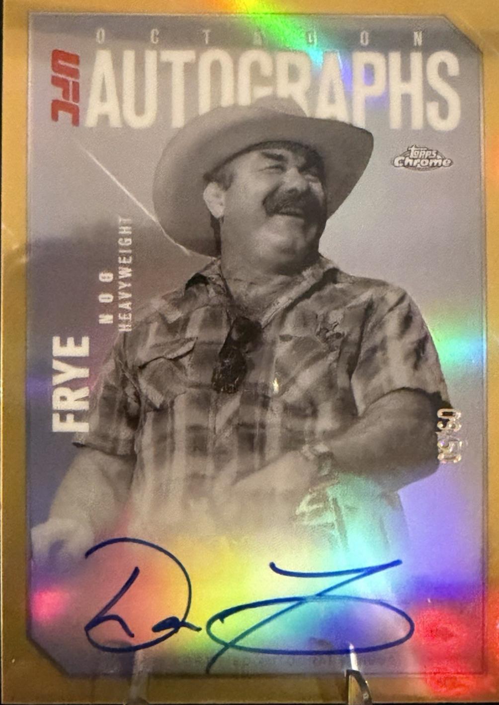 Don Frye [Geometric Gold Refractor] #OLA-DF