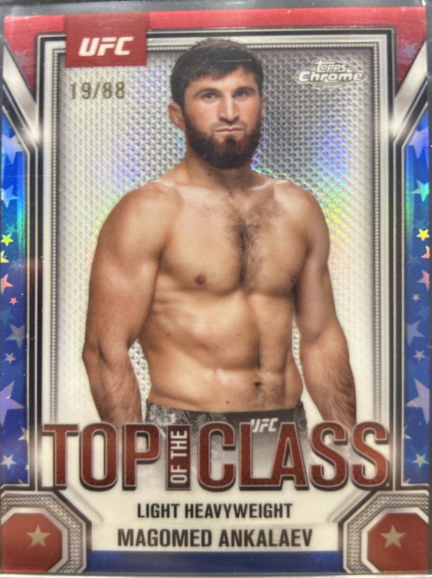 Magomed Ankalaev [Red White Blue Refractor] #TTC-2