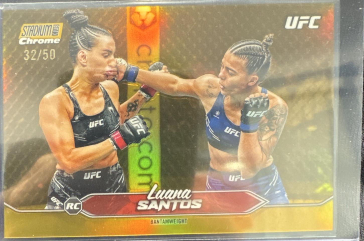Luana Santos [Gold Refractor] #C-197
